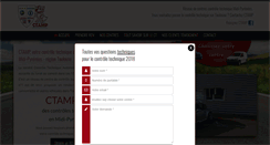 Desktop Screenshot of ctamp.fr