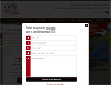 Tablet Screenshot of ctamp.fr